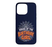 Squad of The Birthday Girl Web Spider T-Shirt pour fête d'halloween Coque pour iPhone 15 Pro Max