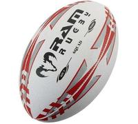 Squad Training Rugby Ball - 3D Grip - N°1 des marques de rugby en Europe - Forme et longévité parfaites - Taille 4