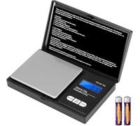 SQUADO Balance de précision 700 g/0,01 g, Balance électronique portable numérique pour bijoux et médicaments, avec écran LCD et 7 unités de mesure, idéal pour un usage professionnel et domestique