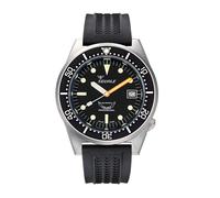 Squale - 1521BKBL.SQ20S - Montre - Montre de plongée 50 ATM - Automatique - 1521 BLACK BLASTED