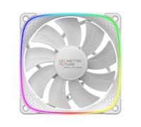 Squama Geo-S2503Rw-1 Ventilateur Pwm À Pale Inversée Rvb Pwm 120 Mm Performance Et Équilibre Silencieux Double Boucle D'Éclairage Sync De Carte Mère Avec 5 V 3 Broches¿4 Broches