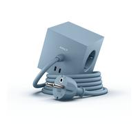 Square 1 USB C et Aimant 180 cm Bleu Requin