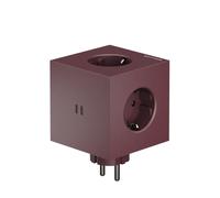 Square 2 - Avolt x Bauhaus Archives Cube de prises édition exclusive Mulberry Red dfp Design - 7350103840854