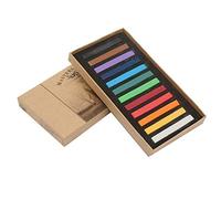 HEEPDD Square Artist Pastels, 24 36 48 Couleurs Assorties définies Carrés de Croquis de Craie carré Pastel Doux pour des études de Pastel Professionnelles[12 Couleurs] Pastels