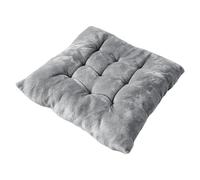 Square Chair Cushion, Comfort Square Seat Pad, 40x40cm Anti Slip Seat Cushion with Tie Straps for Secure Fit, Soft Seating Support Pad for Office Home Car Library School Classroom Cafe Music Festival