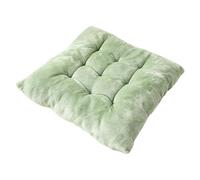 Square Chair Cushion, Comfort Square Seat Pad, 40x40cm Anti Slip Seat Cushion with Tie Straps for Secure Fit, Soft Seating Support Pad for Office Home Car Library School Classroom Cafe Music Festival