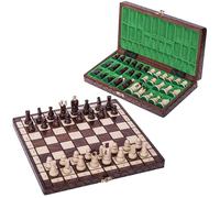 Square - Echecs en Bois - Club Mini - 34-34 cm - Échiquier & Pièces d'échecs - Jeu d'échecs