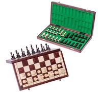 Square - Echecs en Bois - MAGNETIQUE 350 - Échiquier & Pièces d'échecs