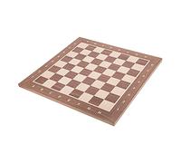 Square - Échiquier Professionnel en Bois n° 6 Noyer - Champ 58 x 58 mm
