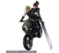 Square Enix - Final Fantasy Vii Remake Play Arts Kai Jessie Cloud & Motorcycle Action Figure Set [Collectables] Action Figure, Collectible