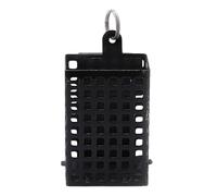 Square Fishing Bait, Metal Fish Traps, Baits Thrower Device, Catfish Trap Cage, 2.28x1.1 inches, Suitable for Use in Freshwater and Saltwater Fishing Environments
