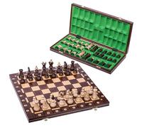 Square - Grande Echecs en Bois - AMBASADOR AG - Échiquier - 53 x 53 cm - & Pièces d'échecs
