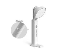 (Square Head Grey, Multicolor) Magnetic LED Desk Lamp Folding USB Rechargeable Eye-Protection Night Light with Phone Holder Design