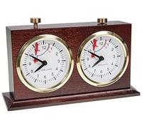 Square - Horloge d'échecs mécanique en bois - Pro Exclusive 3 M