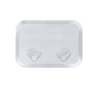 Square Marine Deck Hatch Covêr - Easy Access With Anti-Slip | Inspection Port Hand Hole Cover For Boats Yachts | For Below Deck Storage Compartments, Durable UV-Resistant Weatherproof Secure Scre