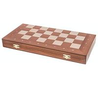 Square - Pro Echecs en Bois No 4 - Acajou AG - Échiquier & Pièces d'échecs Staunton 4