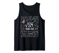 Square Root of 324 18th Birthday 18 Year Old Gifts Math Bday Débardeur