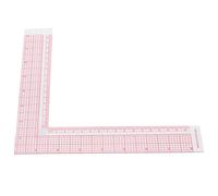 Square Ruler Durable Craft Tool for DIY Tailor Drawing, Ideal for Most People in Household