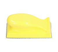 Square Sanding Block Hook and Loop | PU Foam Handheld Polishing Pad | Ergonomic Sanding Block for Woodworking/Car Polishing/Furniture Repair | 136x66mm