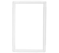 Square Shape Embroidery Frame DIY Hoop Cross Stitch Craft Tool Handhold Rectangle Sewing Supplies Durable Polypropylene Mounting Seat Lightweight Compact Design Multiple Sizes For (43.1 * 27.9CM)