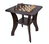 Square - Table d'échecs - 919 W - Échiquier en Bois et pièces d'échecs