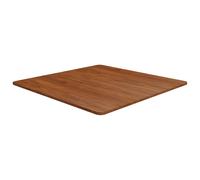 Square Table Top Light Brown 19.7"x19.7"x0.6" Treated Solid Wood Oak vidaXL