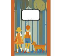 Squared A4 Notebook with Design Cover - 50 Pages Premium Ivory Paper: Graph Notebook with Water- & Dirt-Resistant Cover | Stylish Squared Paper Pad for School, Planning & Everyday Notes