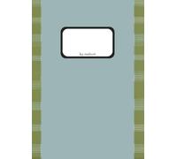 Squared A4 Notebook with Design Cover - 50 Pages Premium Ivory Paper: Graph Notebook with Water- & Dirt-Resistant Cover | Stylish Squared Paper Pad for School, Planning & Everyday Notes