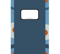 Squared A4 Notebook with Design Cover - 50 Pages Premium Ivory Paper: Graph Notebook with Water- & Dirt-Resistant Cover | Stylish Squared Paper Pad for School, Planning & Everyday Notes