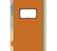 Squared A4 Notebook with Design Cover - 50 Pages Premium Ivory Paper: Graph Notebook with Water- & Dirt-Resistant Cover | Stylish Squared Paper Pad for School, Planning & Everyday Notes