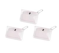 SquarezhenBo Lot de 3 porte-cartes transparents pour femme - Petit porte-monnaie - Porte-monnaie - Porte-monnaie - Porte-monnaie - Porte-monnaie - Porte-monnaie - Porte-monnaie - Organisateurs