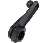 SquarezhenBo Tige d'extension noire de 17 mm pour angle mort rond pour support de téléphone, tablette, téléphone de voiture, HOL Dash DV, sortie GPS A3N1, support de téléphone portable, accessoires