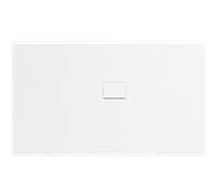Squaro Infinity de douche UDQ1710SQI2RVRW 170 x 100 Villeroy und Boch 4 cm, Blanc pierre, installation en angle contre le mur