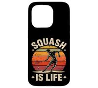 Squash is Life Joueur de Squash Vintage Coque pour iPhone 15 Pro