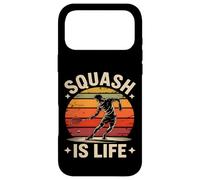 Squash is Life Joueur de Squash Vintage Coque pour iPhone 17 Pro Max