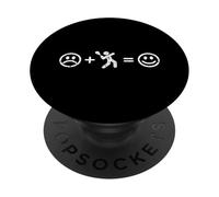 Squash Makes Happy Funny Tennis Pickleball Paddle Player PopSockets PopGrip Adhésif