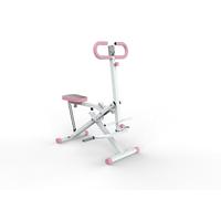 Squat Machine Kniebeugenmaschine für Zuhause, faltbarer Trainingstrainer für das Gesäßmuskeltraining mit Widerstandsbändern, für Po, Gesäß, Oberschenkel, Bauch, Rücken/Beinpresse, Hüftstoß für das Hei