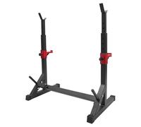 Squat Rack Support d'haltères, support de squat, réglable en hauteur et en largeur, multifonction, pour salle de sport, maison, haltérophilie, développé couché jusqu'à 250 kg