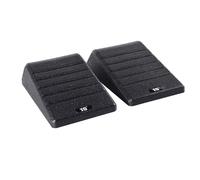 Squat Wedge, 2-Piece Slant Boards Calf Foot Stretching, Multi-Functional, Non-Slip Incline Ramps for Home Gym Workout Training Studio Travel Use by Men and Women Indoor Exercise, 29x15.2x10cm