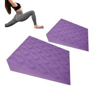 Squat Wedge Block - Cales de 5,9 pouces | Mousse EVA - Paire de planches de pour squats Stretching Équilibre Entraînement Rehaussement de mollet Soutien Yoga Pilates Planche Push Up Alignement