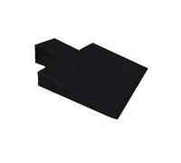 Squat Wedge Pilates Reformer Machine Wedge Block Brick Slant Board soulève le bloc for renforcement musculaire de l'endurance du corps, l'étirement l'entraînement d'équilibre(Black)