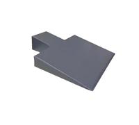 Squat Wedge Pilates Reformer Machine Wedge Block Brick Slant Board soulève le bloc for renforcement musculaire de l'endurance du corps, l'étirement l'entraînement d'équilibre(Gray)
