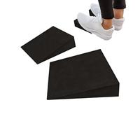 Squat Wedge - Planche Inclinée Pour Mollets, Blocs D'étirement En Mousse Eva, Cales D'entraînement Pour L'entraînement Physique | 15x6x5cm | Pilates Gym Break Lieu De Travail Accueil Matériel D'aligne