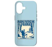 Squatch Girl Cute Sasquatch Bigfoot Lover Girl Holding Hands Coque pour iPhone 17
