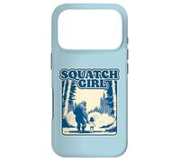 Squatch Girl Cute Sasquatch Bigfoot Lover Girl Holding Hands Coque pour iPhone 17 Pro