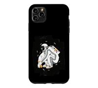Squatting Gopnik Slav with Tracksuit in Space T-Shirt Coque pour iPhone 11 Pro Max