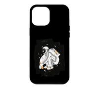 Squatting Gopnik Slav with Tracksuit in Space T-Shirt Coque pour iPhone 12 Pro Max