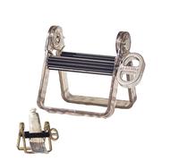 Sque De Dentifrice - Rouleau D'essai De Tube | Tourne De Tube Manuel En Acier, Porte-tubes De Dentifrice, Dispensateur De Dentifrice Polyvalent, Rouleaux De Porte-tubes Avec Poignées Givrées Fortes Et