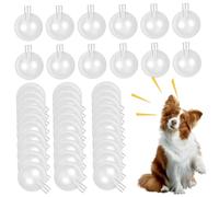 Squeakers 50pcs 27 mm de Remplacement Jouet squeakers Transparent du Bruit de Bruit insérer Une réparation Ronde pour Les jo
