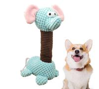 Squeaky Chew Toys, Dog Teething Toy, Puppy Chew Plush, Elephant Dog Toy, Soft Pet Teether, Interactive Dog Toys, Plush Squeaky Toy, Dog Training Toys, Chewing Puppy Toy, Long-neck Dog Toy,Fun Teething